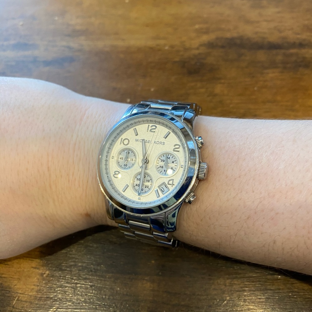 Michael Kors silver men’s watch